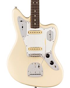 Fender Johnny Marr Jaguar, Rosewood Fingerboard in Olympic White