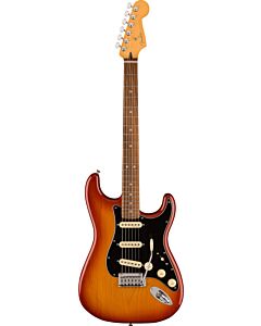 Fender Player Plus Stratocaster, Pau Ferro Fingerboard in Sienna Sunburst