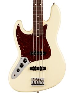 Fender American Professional II Jazz Bass Left-Hand, Rosewood Fingerboard in Olympic White