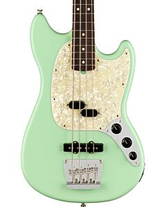 Fender American Performer Mustang Bass, Rosewood Fingerboard in Satin Surf Green