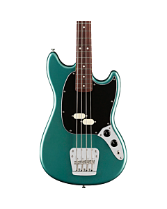 Fender American Professional Classic Mustang Bass, Rosewood Fingerboard in Faded Sherwood Green Metallic