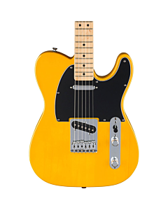 Fender Standard Telecaster, Maple Fingerboard Electric Guitar in Butterscotch Blonde