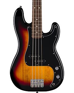 Fender Standard Precision Bass, Laurel Fingerboard, Black Pickguard in 3-Color Sunburst