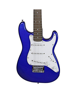 Squier FSR Mini Stratocaster, Laurel Fingerboard in Imperial Blue