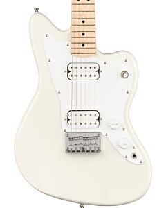 Squier Mini Jazzmaster HH, Maple Fingerboard in Olympic White