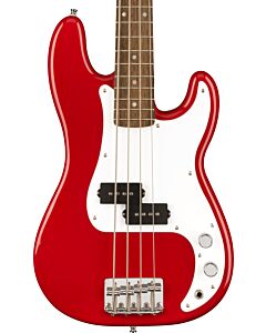 Squier Mini Precision Bass, Laurel Fingerboard in Dakota Red