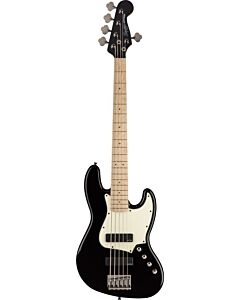Squier  Contemporary Active Jazz Bass V HH, Maple Fingerboard in Black