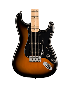 Squier FSR Squier Sonic Stratocaster HSS, Maple Fingerboard, Black Pickguard in 2-Color Sunburst