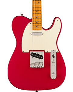 Squier Limited Edition Classic Vibe '60s Custom Telecaster, Maple Fingerboard,Parchment Pickguard in Satin Dakota Red