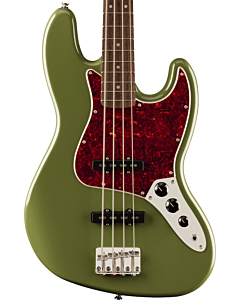 Squier FSR Classic Vibe™ '60s Jazz Bass, Laurel Fingerboard, Tortoiseshell Pickguard, Matching Headstock in Antique Olive