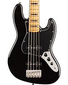 Squier Classic Vibe '70s Jazz Bass V, Maple Fingerboard in Black