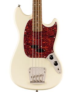 Squier Classic Vibe '60s Mustang Bass, Laurel Fingerboard in Olympic White