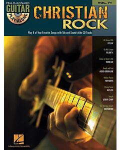 CHRISTIAN ROCK GUITAR PLAY ALONG V71 BK/CD