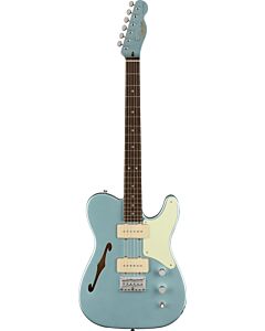 Squier Limited Edition Paranormal Cabronita Telecaster Thinline, Laurel Fingerboard, Mint Pickguard in Ice Blue Metallic
