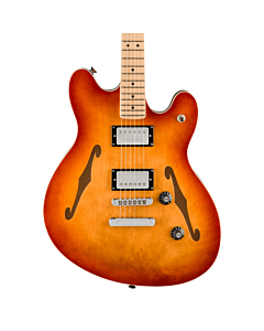 Squier Affinity Series™ Starcaster Deluxe, Maple Fingerboard in Sienna Sunburst