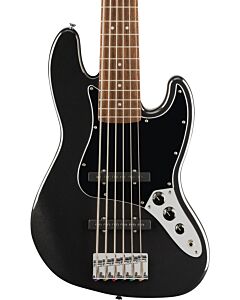 Squier Affinity Series Jazz Bass VI in Black Metallic