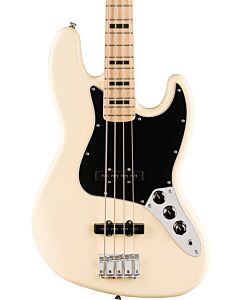 Squier Affinity Series Active Jazz Bass, Maple Fingerboard in Olympic White