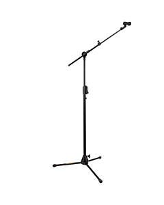 Hercules EZ Clutch Tripod Telescoping Hideaway 2 in 1 Boom Microphone Stand 