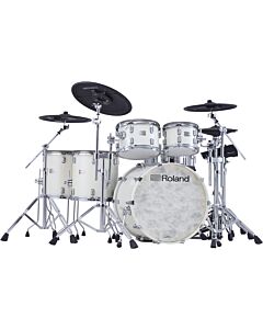 Roland VAD716 V-Drums Acoustic Design Kit in Pearl White