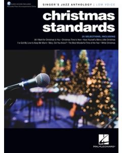 CHRISTMAS STANDARDS LOW VOICE SINGERS JAZZ ANTHOLOGY
