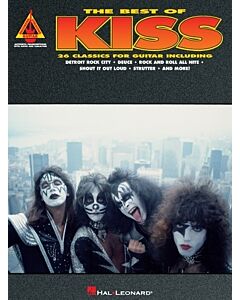 The Best of Kiss Recorded Version Guitar Tab