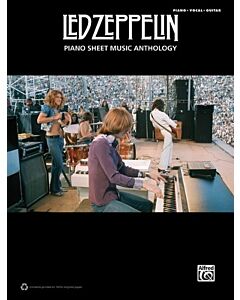 LED ZEPPELIN - PIANO SHEET MUSIC ANTHOLOGY PVG