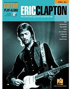 Eric Clapton Guitar Play Along Volume 24 BK/OLA Guitar Tab