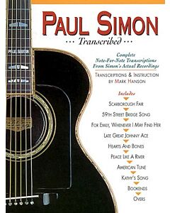 Paul Simon Transcribed Guitar Tab