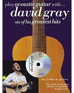 PLAY ACOUSTIC GUITAR WITH DAVID GRAY BK/CD