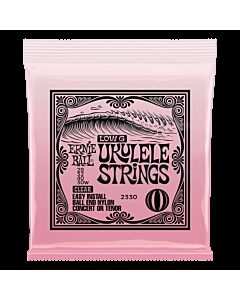 Ernie Ball Ukulele Ball End Nylon Strings Clear W/ Wound G