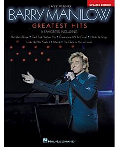BARRY MANILOW - GREATEST HITS EASY PIANO 2ND EDITION