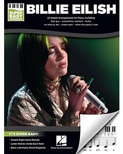 BILLIE EILISH SUPER EASY SONGBOOK