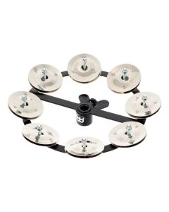 Meinl Percussion 5" Hi-Hat Tambourine, Single Row, Stainless Steel Jingles