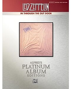 Led Zeppelin In Through the Out Door Guitar Tab Platinum Album Edition
