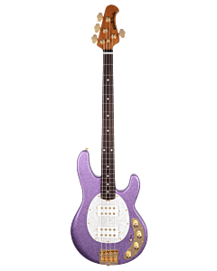 Ernie Ball Music Man StingRay Special HH 4-String in Amethyst Sparkle