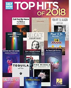 Top Hits Of 2018 Easy Guitar Notes And Tab