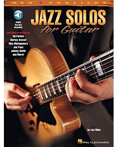 JAZZ SOLOS FOR GUITAR BK/CD
