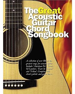 GREAT ACOUSTIC GUITAR CHORD SONGBOOK