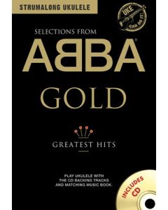 STRUMALONG UKULELE SELECTIONS FROM ABBA GOLD BK/CD