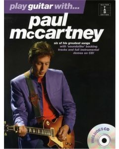 PLAY GUITAR WITH PAUL MCCARTNEY TAB BK/CD