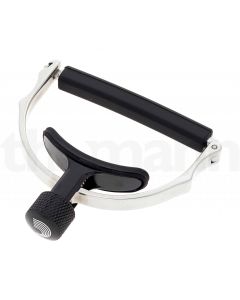 D'Addario Cradle Capo Adjustable Tension in Stainless Steel