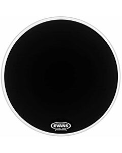 Evans EQ3 Resonant Black No Port 28" Bass Drum Head