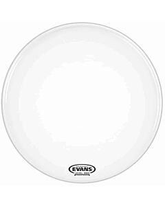 Evans EQ3 Resonant Smooth White No Port 28" Bass Drum Head