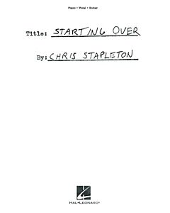 CHRIS STAPLETON - STARTING OVER PVG