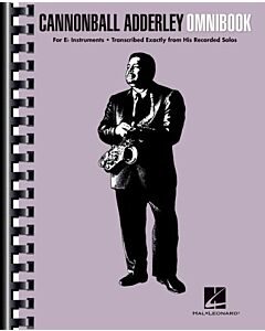 CANNONBALL ADDERLEY OMNIBOOK E FLAT EDITION