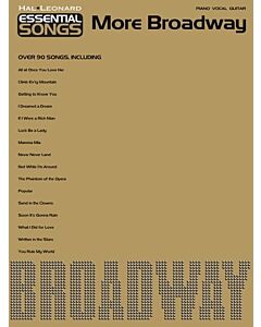 ESSENTIAL SONGS MORE BROADWAY PVG