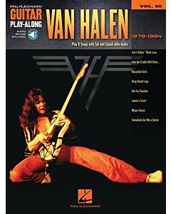 Hal Leonard Van Halen 1978-1984 Guitar Play Along Volume 50 Bk/Cd