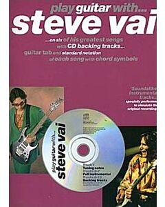 PLAY GUITAR WITH STEVE VAI BK/CD