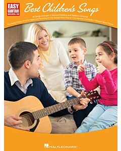 Hal Leonard Best Childrens Songs Easy Guitar with Notes & Tab