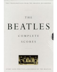 THE BEATLES COMPLETE SCORES BOX EDITION (O/P SUB)